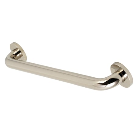 Kingston Brass Contemporary DR514186 Meridian 18" Decorative ADA Grab Bar, Polished Nickel, 20.81 L, Brass DR514186